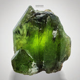 Peridot Specimen with Ludwigite Vonsenite Inclusion